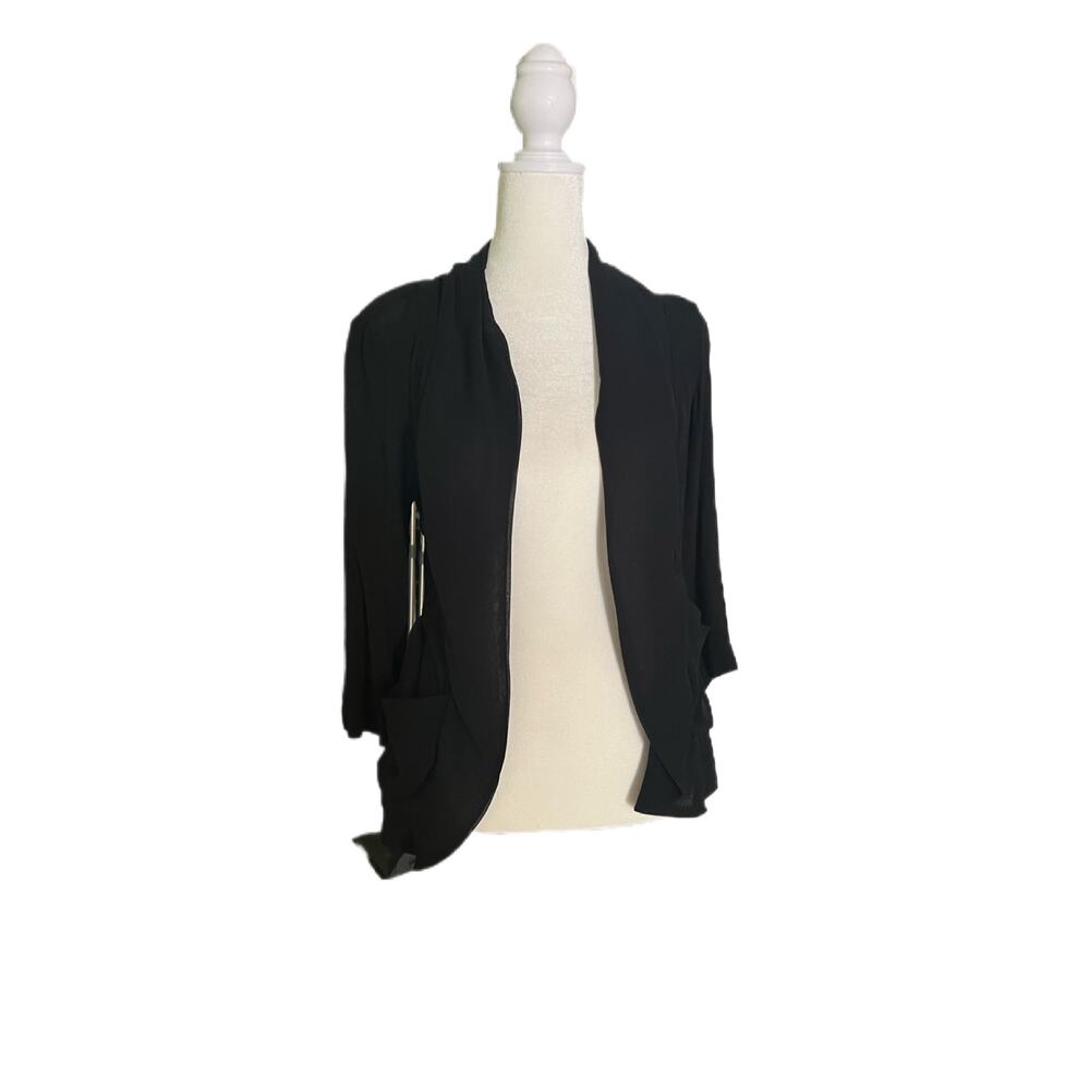 Kimchi Blue Black Sheer Blazer Size Small Urban Outfitters